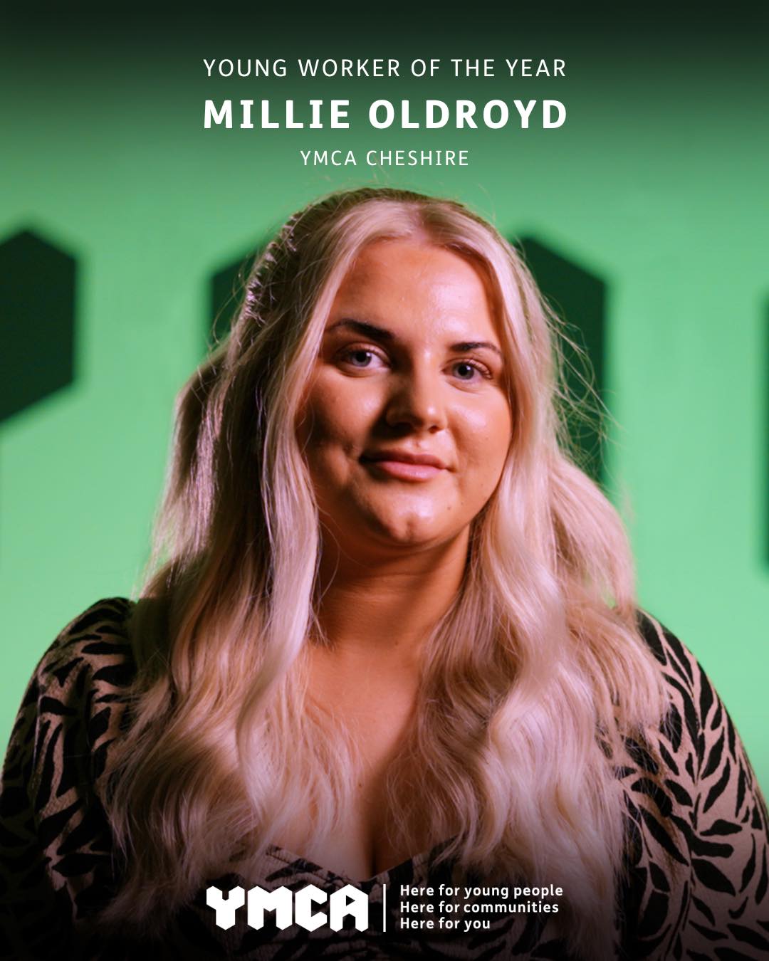 Award presentation moment at the Youth Matters Awards 2025