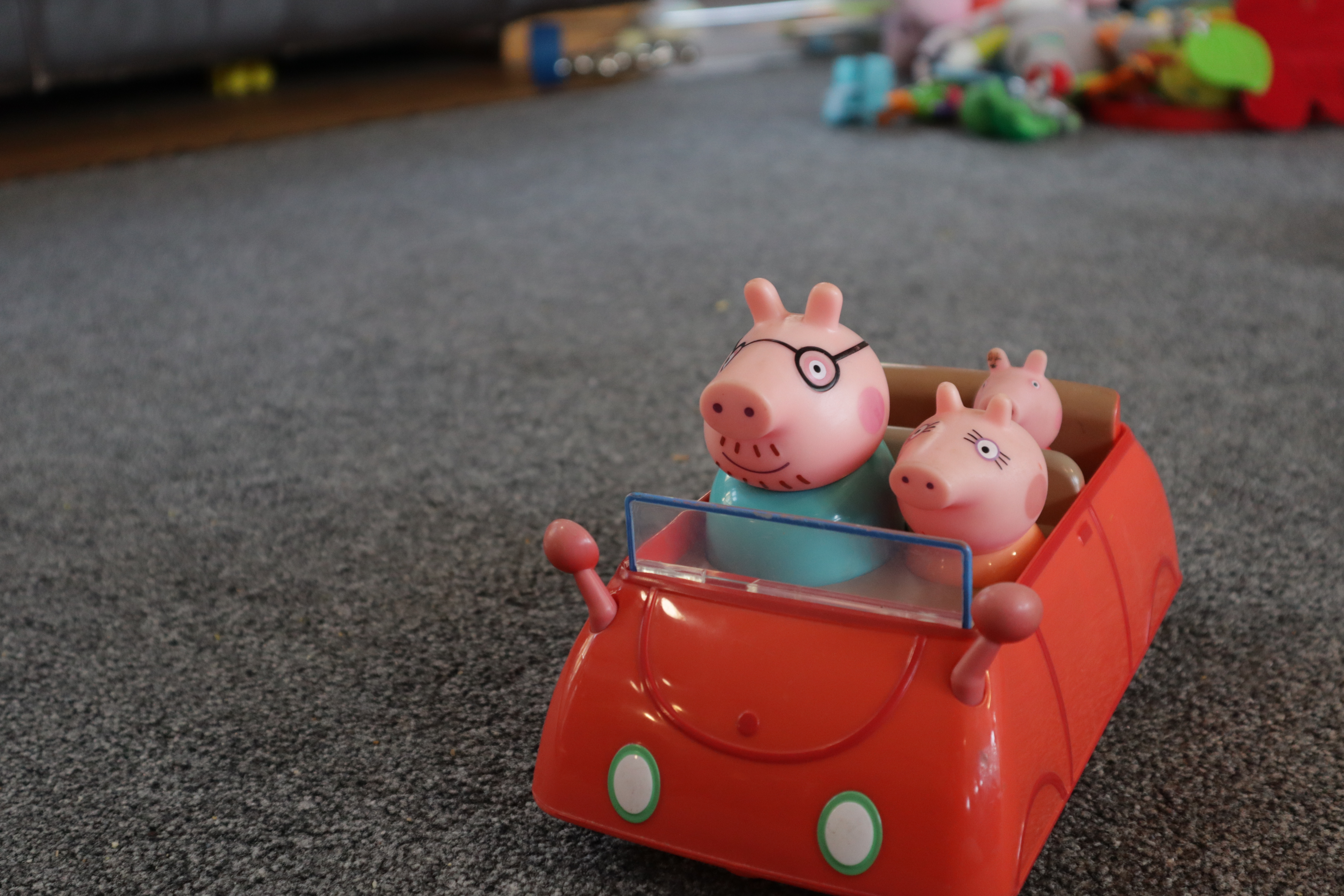 Young mum relaxing with her baby in a YMCA room