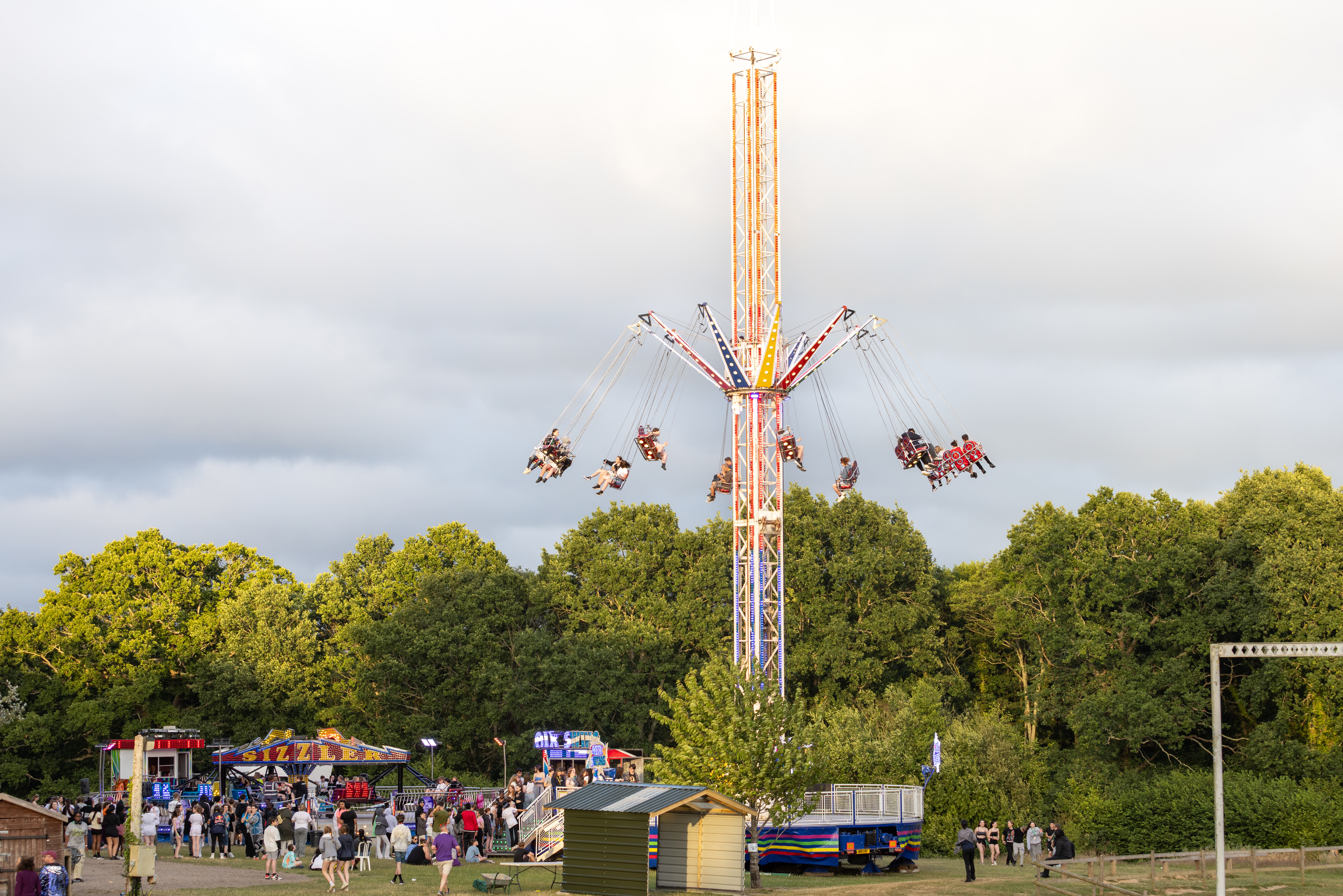 Stages, lighting, sound and AV equipment