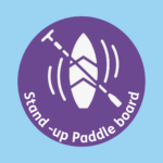 stand up paddle board icon