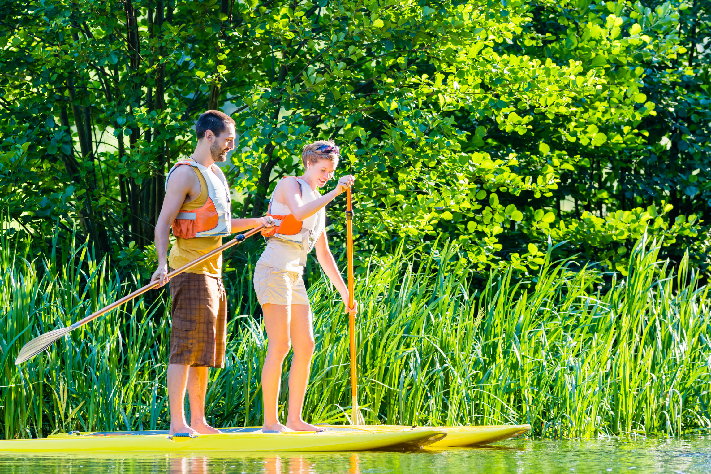 Paddle board Lake SUP Session