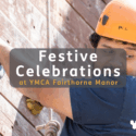 ymca fairthorne manor, christmas party, ymca christmas party, outdoor christmas party, team building day, corporate team building