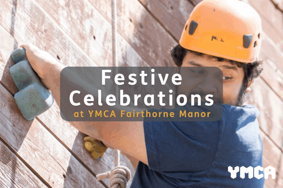 ymca fairthorne manor, christmas party, ymca christmas party, outdoor christmas party, team building day, corporate team building