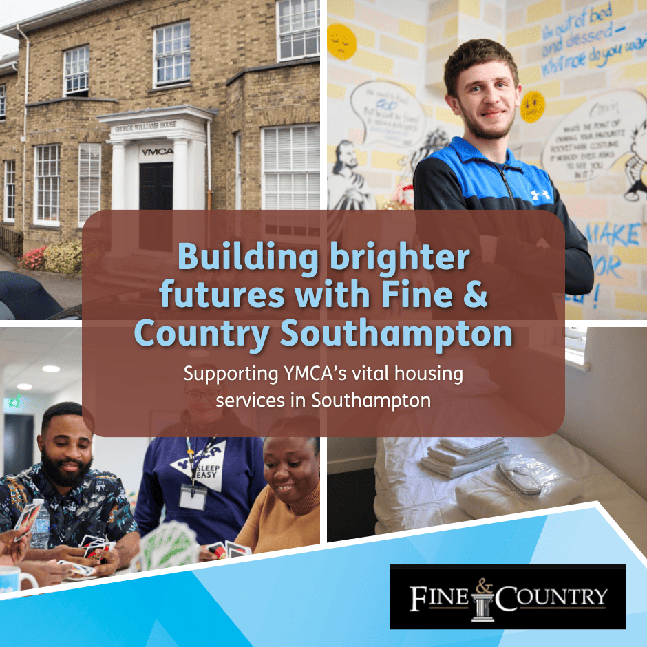 4 images of ymca george williams house and linen packs