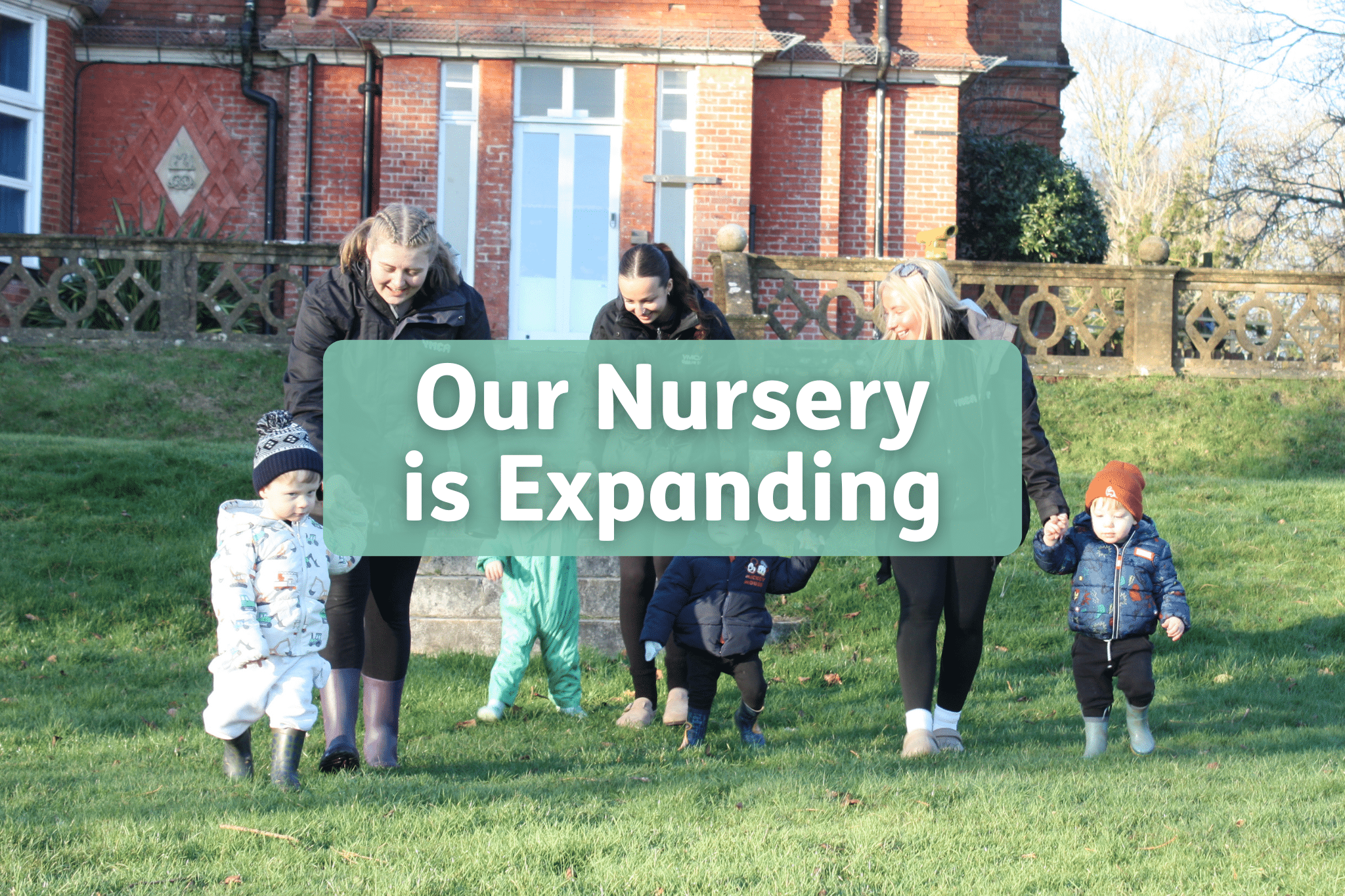 Our Fairthorne Manor Nursery is growing