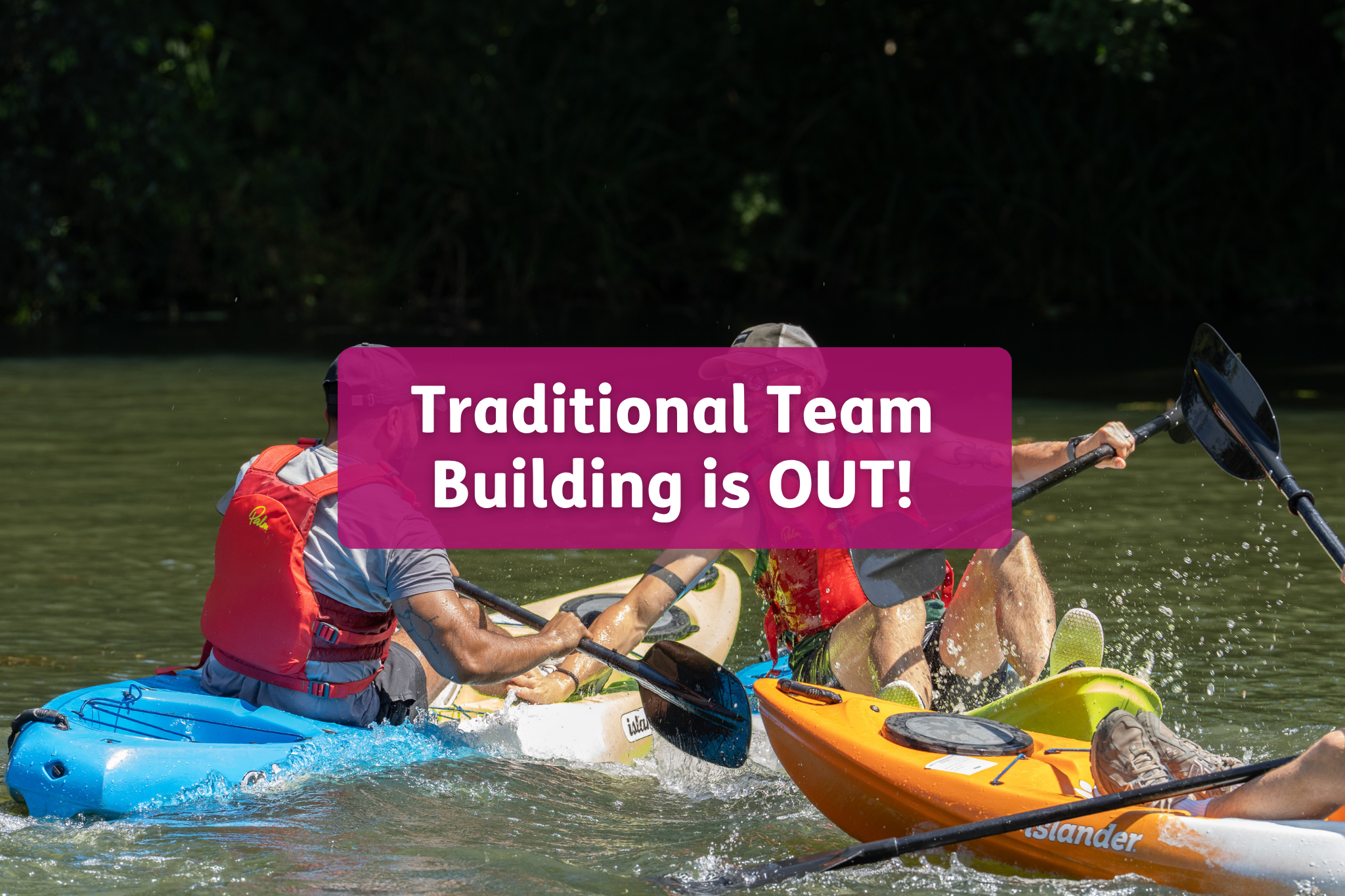 Why adventure corporate days outperform traditional team building