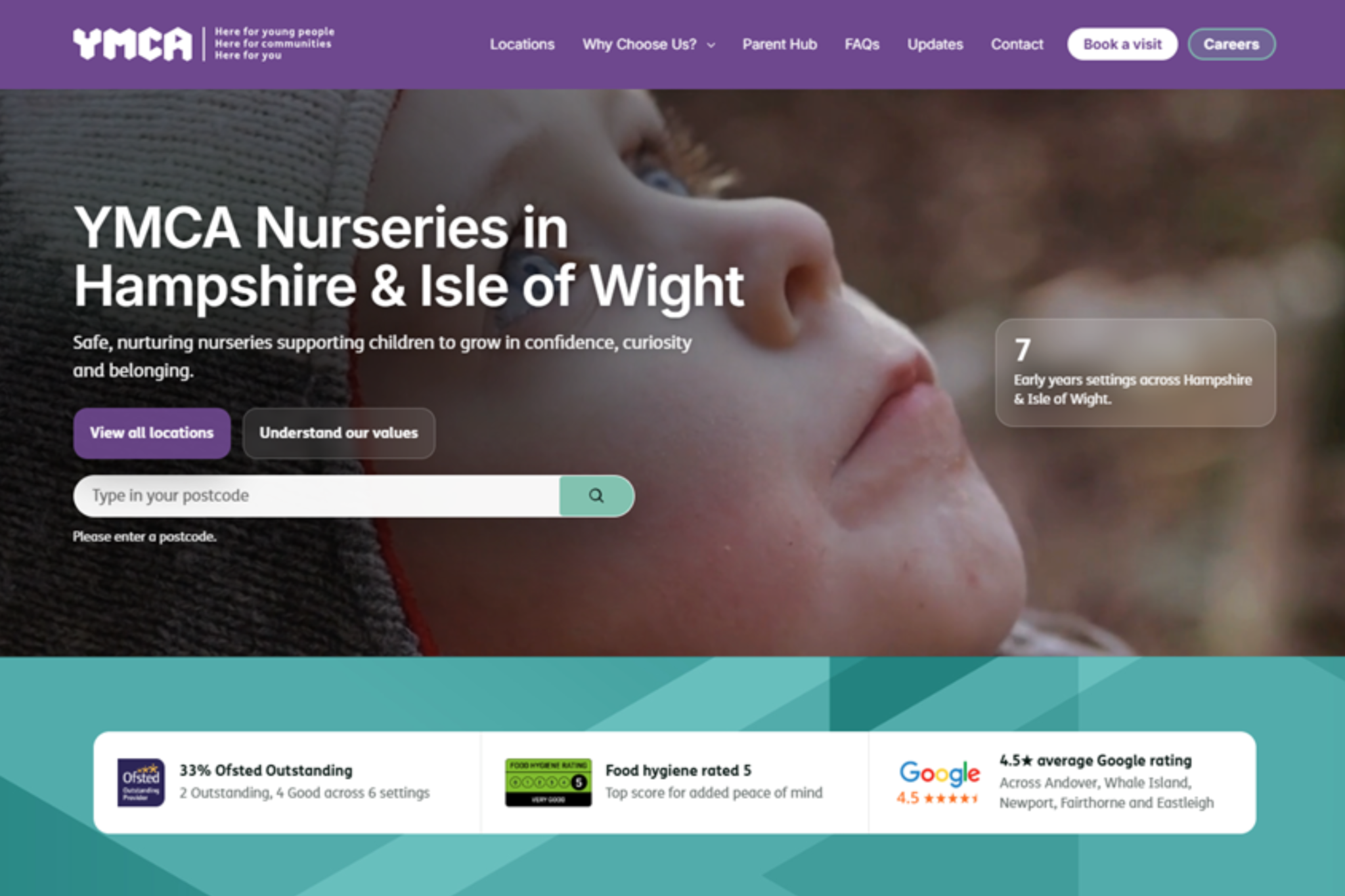 A New Digital Front Door for YMCA Nurseries